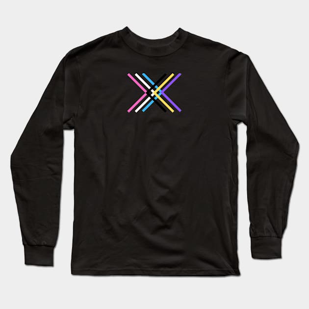 Trans Non-Binary Long Sleeve T-Shirt by Queer Sauce Brand